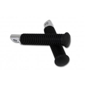 KIT SUPPORTI COMANDI AVANZATI NERI CON PEDANE ESTESE HARLEY DAVIDSON FXD DYNA '92-'17