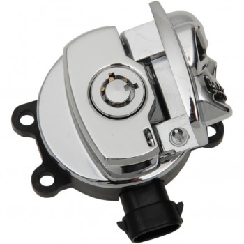 INTERRUPTEUR CHROME D'ALLUMAGE AVEC CRÂNE POUR HARLEY DAVIDSON FLHR ROAD KING '14-'18
