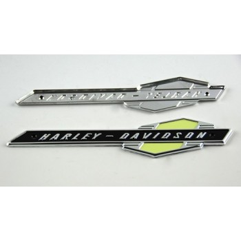 EMBLEMI LOGO CROMATO 61777-63T PER SERBATOIO BENZINA HARLEY DAVIDSON
