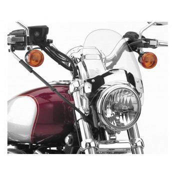 WINDSCHUTZSCHEIBE MINI FLYSCREEN CLEAR INDIAN SCOUT '15-'18