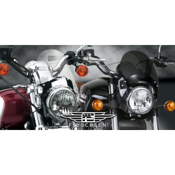 PARE-BRISE MINI FLYSCREEN TEINTE FONCÉE POUR INDIAN SCOUT '15-'18