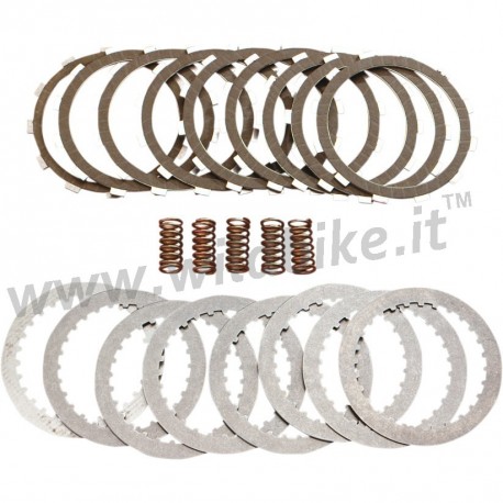 PIASTRE DISCHI FRIZIONE IN KIT KEVLAR®/ACCIAIO PER HARLEY DAVIDSON VRSC V-ROD '02-'07