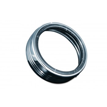 ANELLO CROMATO PER FARO ANTERIORE A LED HARLEY DAVIDSON FLHT/FLTR/FLHR TOURING '11-'13