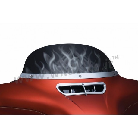 MODANATURA CORNICE CROMATA PER HARLEY DAVIDSON FLHT/FLHX TOURING '14-'18