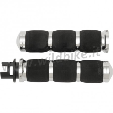 GRIFFE AVON AIR CUSHIONED 1 "3-RING VERCHROMT FÜR INDIAN 111 CHIEF/CHIEFTAIN/ROADMASTER/SPRINGFIELD '14-'18