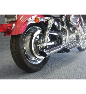 SCARICHI 3" SLASH DOWN PER HARLEY 1200X SPORTSTER FORTY EIGHT
