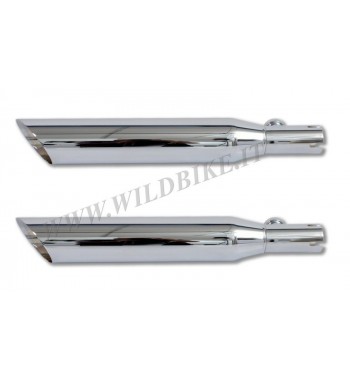 ÉCHAPPEMENT 3 "SLASH OUT SILENCIEUX HARLEY DAVIDSON XL 1200X FORTY EIGHT