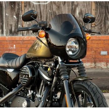 Windschutzscheibe-Verkleidung CAFE FAIRING für HARLEY DAVIDSON  XL SPORTSTER '96-'19