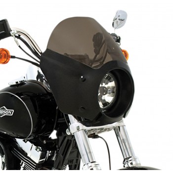 PARABREZZA CUPOLINO CAFE FAIRING PER HARLEY DAVIDSON  XL SPORTSTER 1200 C CUSTOM '11-'19