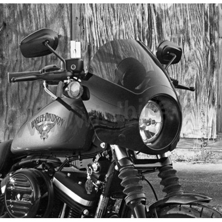 PARE-BRISE CARÉNAGE CAFE POUR HARLEY DAVIDSON XL 1200X FORTY EIGHT '10-'15