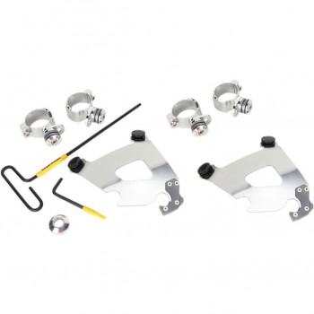 PARE-BRISE CARÉNAGE CAFE POUR HARLEY DAVIDSON XL 883L LOW/1200T SUPERLOW '14-'19