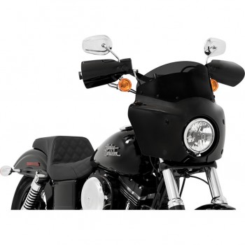 SUPERIOR WINDSHIELD 7" 18 CM. BLACK SMOKED FOR ROAD WARRIOR FAIRING