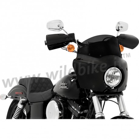 SUPERIOR WINDSHIELD 7" 18 CM. BLACK SMOKED FOR ROAD WARRIOR FAIRING