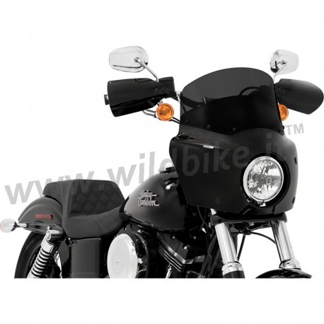 PARE-BRISE SUPÉRIEUR 9" 23 CM DARK NOIR FUMÉ POUR ROAD WARRIOR FAIRING
