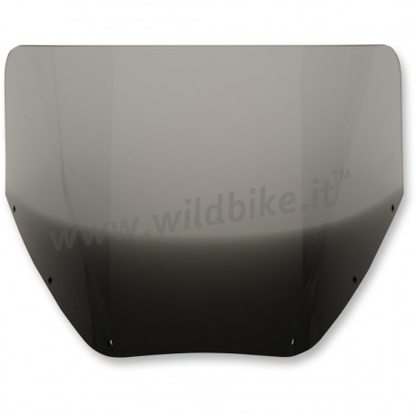 WINDSCHUTZSCHEIBE SUPERIOR 11" 28 CM SCHWARZ GERÄUCHERT FÜR ROAD WARRIOR FAIRING