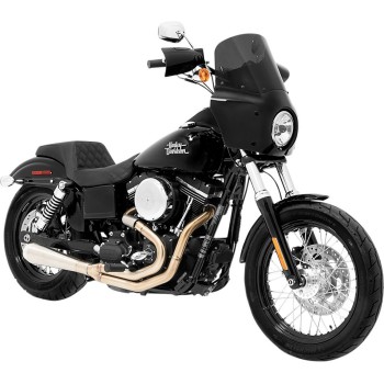 SUPERIOR WINDSHIELD 11" 28 CM DARK BLACK SMOKE FOR ROAD WARRIOR FAIRING