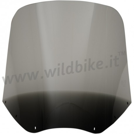 WINDSCHUTZSCHEIBE SUPERIOR 15" 38 CM SCHWARZ GERÄUCHERT FÜR ROAD WARRIOR FAIRING