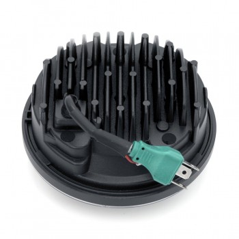 GRUPPO OTTICO FARO ANTERIORE OMOLOGATO 5.75 LED SUPERLIGHT ANELLO HALO HARLEY DAVIDSON XG 750 STREET