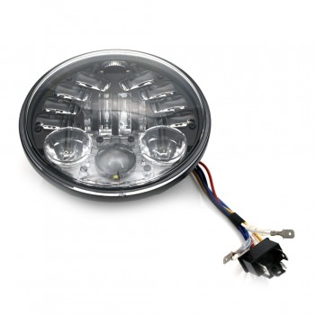 SIX LED FRONT HEADLIGHT BODY EU APPROVED 5.75 SUPERLIGHT FOR HARLEY DAVIDSON XL SPORTSTER '04-'18