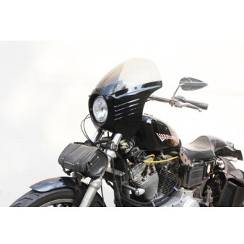 PARABREZZA CUPOLINO ARLEN NESS® ORIGINAL LOUVERED PER MOTO CUSTOM E HARLEY DAVIDSON