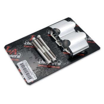 ESTENSIONI RISER LUCIDATI 2" PER MANUBRIO HARLEY DAVIDSON XL 883L SUPERLOW '11-'17