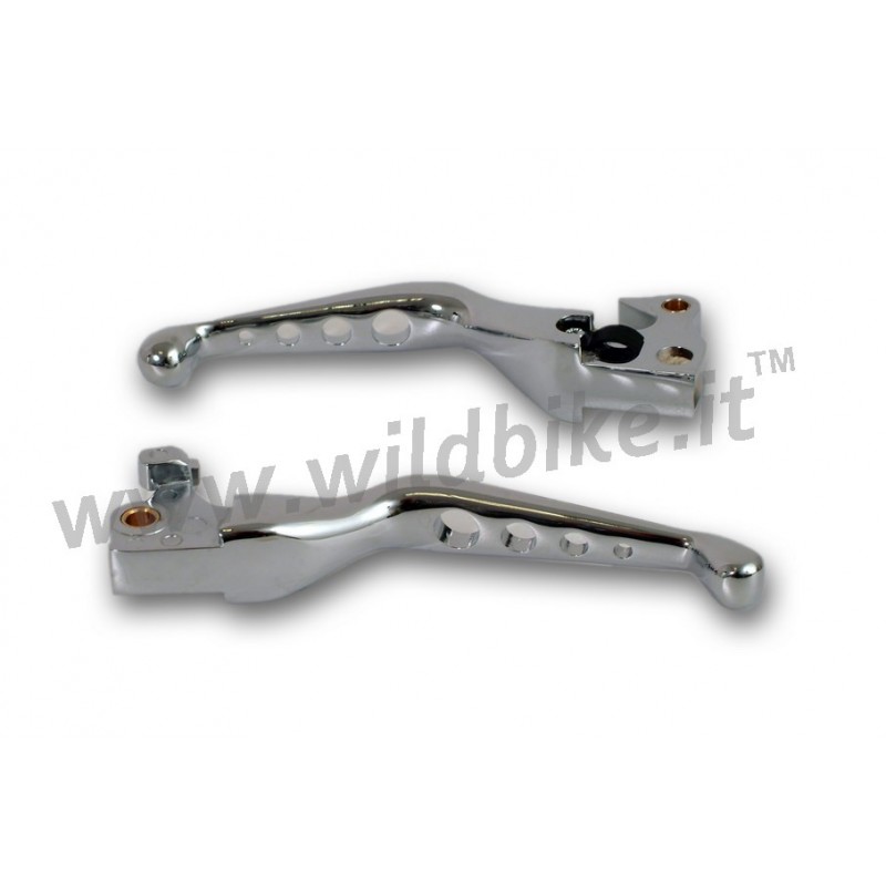 LEVE FORATE CROMATE  HARLEY XL SPORTSTER/IRON/NIGHTSTER '07-'12