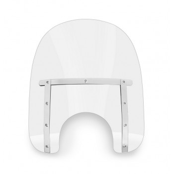 MEMPHIS SLIM WINDSHIELD 17" CLEAR FOR HARLEY DAVIDSON SOFTAIL FXBB STREET BOB M-EIGHT '18-'19