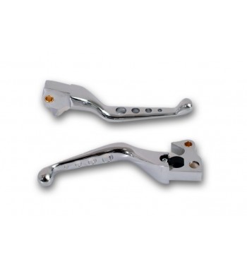 LEVE FORATE CROMATE  HARLEY XL SPORTSTER/IRON/NIGHTSTER '07-'12