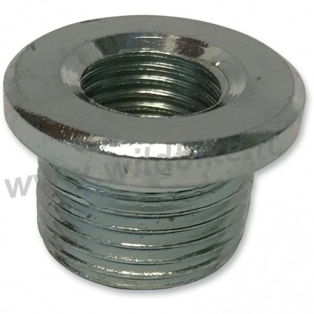 BUSHING ADAPTER von 12 MM bis 18 MM. SENSOR O2 FUER AUSPUFF MOTORRAD