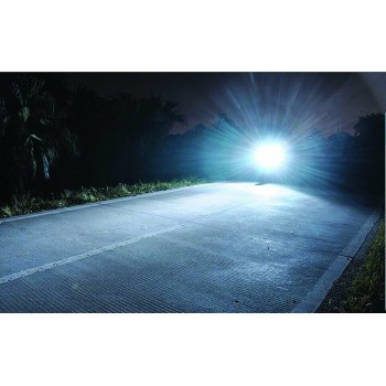 H4 LED 100 RIVCO REPLACEMENT BULB WHITE FOR HEADLIGHT 5 3/4" HARLEY DAVIDSON