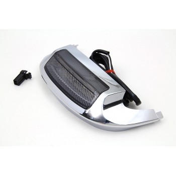 LED FRONT FENDER TIP LIGHT SMOKED FOR HARLEY DAVIDSON FLHTK/FLHTC TOURING '14-'18