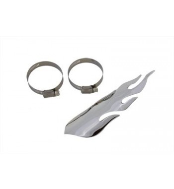 SCUDO PARACALORE TIPO FIAMMA DA 8" PER MARMITTE SCARICHI