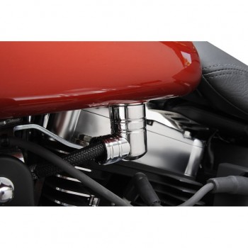COUVERCLE CHROME DE RACCORDEMENT LIGNE DE CARBURANT INJECTION EF IHARLEY DAVIDSON FXD DYNA '04-'17