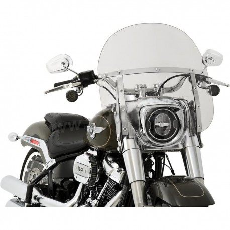 WINDSCHUTZSCHEIBE MEMPHIS FATS 15" SOLAR FÜR HARLEY DAVIDSON FLFB SOFTAIL FAT BOY M-EIGHT '18-'19