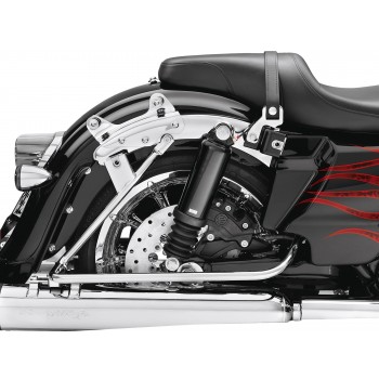 KIT DOCKING HARDWARE VIER PUNKTE CHROME FÜR HARLEY DAVIDSON TOURING '09-'13