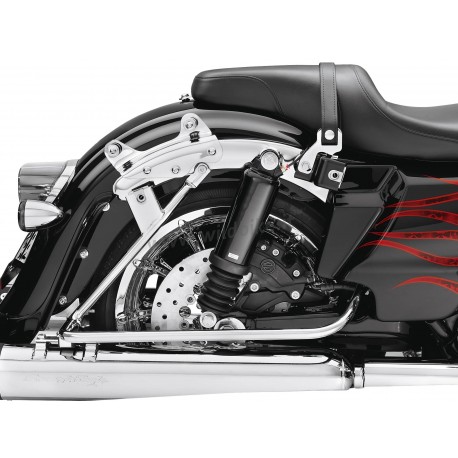 KIT DOCKING HARDWARE VIER PUNKTE CHROME FÜR HARLEY DAVIDSON TOURING '09-'13