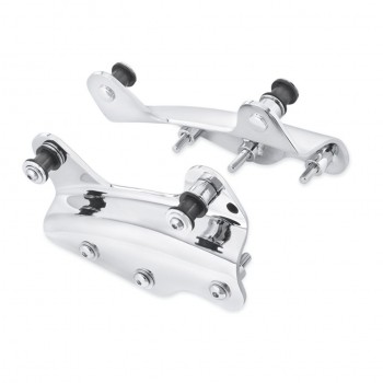 KIT DOCKING HARDWARE VIER PUNKTE CHROME FÜR HARLEY DAVIDSON TOURING '09-'13