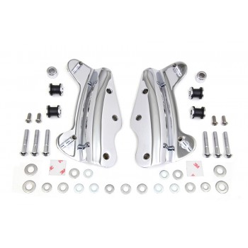 KIT DOCKING HARDWARE VIER PUNKTE CHROME FÜR HARLEY DAVIDSON TOURING '09-'13