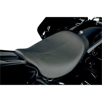 BUTTCRACK™ LEATHER SOLO DRIVER SEAT FOR HARLEY DAVIDSON FLH/FLT TOURING '08-'18