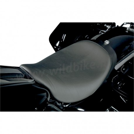 SELLE EN CUIR BUTTCRACK™ SOLO CONDUCTEUR POUR HARLEY DAVIDSON FLH/FLT TOURING '08-'18