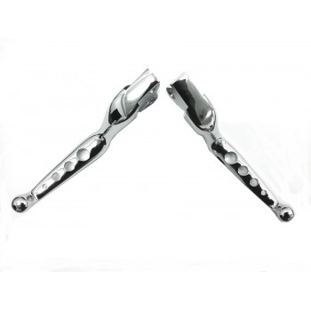 LEVE IN ALLUMINIO FRENO E FRIZIONE FORATE CROMATE PER HARLEY DAVIDSON XL SPORTSTER '14-'19