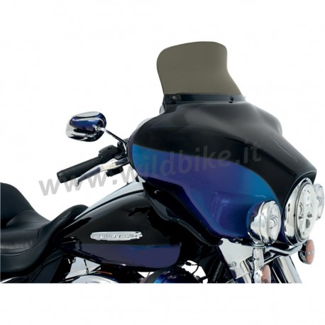 SPOILER WINDSHIELD 6.5" 165 MM GERÄUCHERT FÜR OEM VERKLEIDUNG HARLEY DAVIDSON FLH TOURING '96 -'13