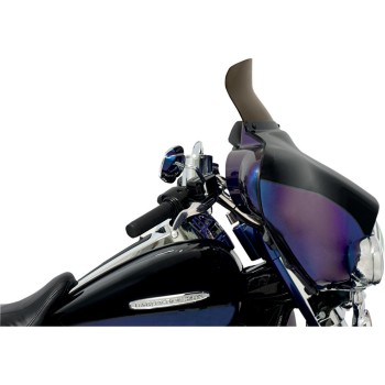 SPOILER WINDSHIELD 6.5" 165 MM SMOKED FOR OEM FAIRING HARLEY DAVIDSON FLH TOURING '96-'13