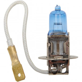 HALOGEN HEADLIGHT BULB SPARE OEM H3 12 V. 55 W SUPER WHITE FOR MOTORCYCLE