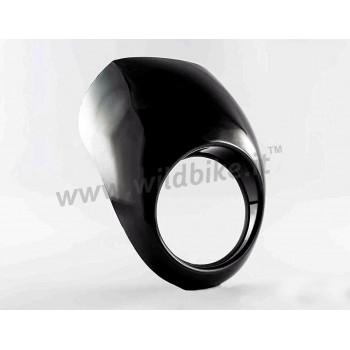 CARENAGE PHARE RACER NOIR BRILLANT POUR HARLEY DAVIDSON XL SPORTSTER '87-'18