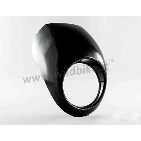 CARENAGE PHARE RACER NOIR BRILLANT POUR HARLEY DAVIDSON XL SPORTSTER '87-'18