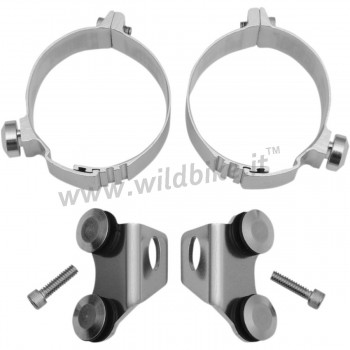 PARE-BRISE DEFLECTORS UNIVERSELLE POUR FOURCHE AVANT DIAMÈTRE 69-78 MM. CUSTOM MOTO ET HARLEY DAVIDSON