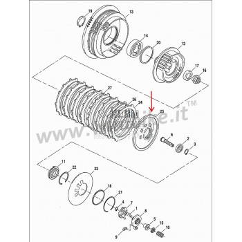 Kupplungsdruckplatte OEM HD 37912-91 FUER HARLEY DAVIDSON XL SPORTSTER '96-'19
