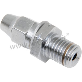 BULLONE BANJO UNIVERSALE CROMATO DRITTO 10MM x 1.25 "MOTO E HARLEY DAVIDSON