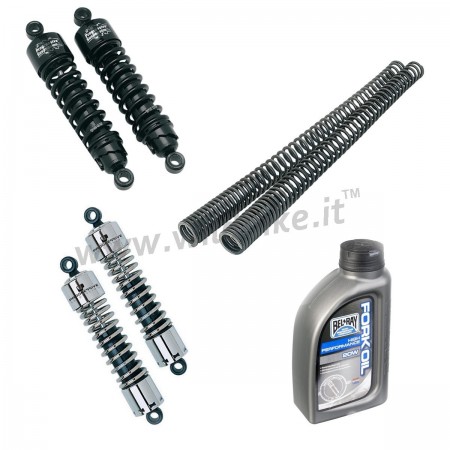 KIT STOSSDÄMPFER 412 SERIE 13" UND GABELFEDERN HARLEY DAVIDSON SPORTSTER '16-'19